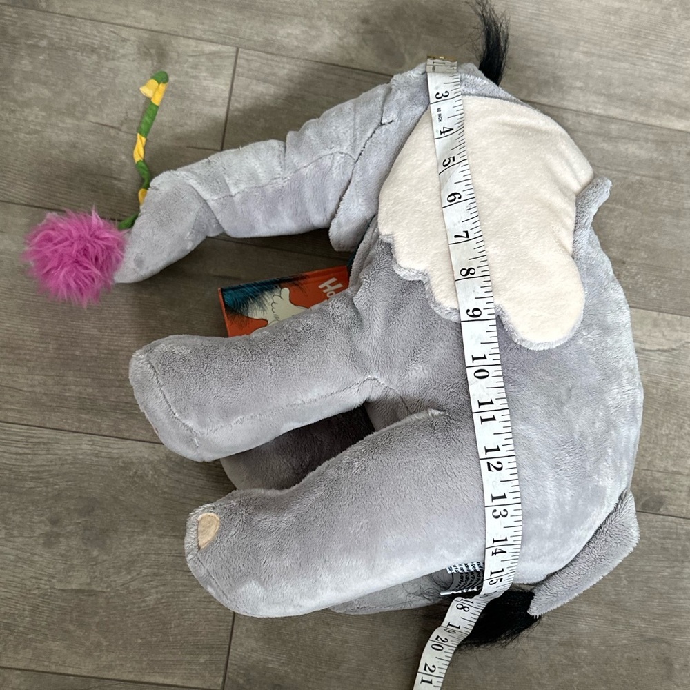 Dr. Seuss Horton Hears a Who Plush & Book Macy's 2008 14" Limited Edition - Picture 10 of 15